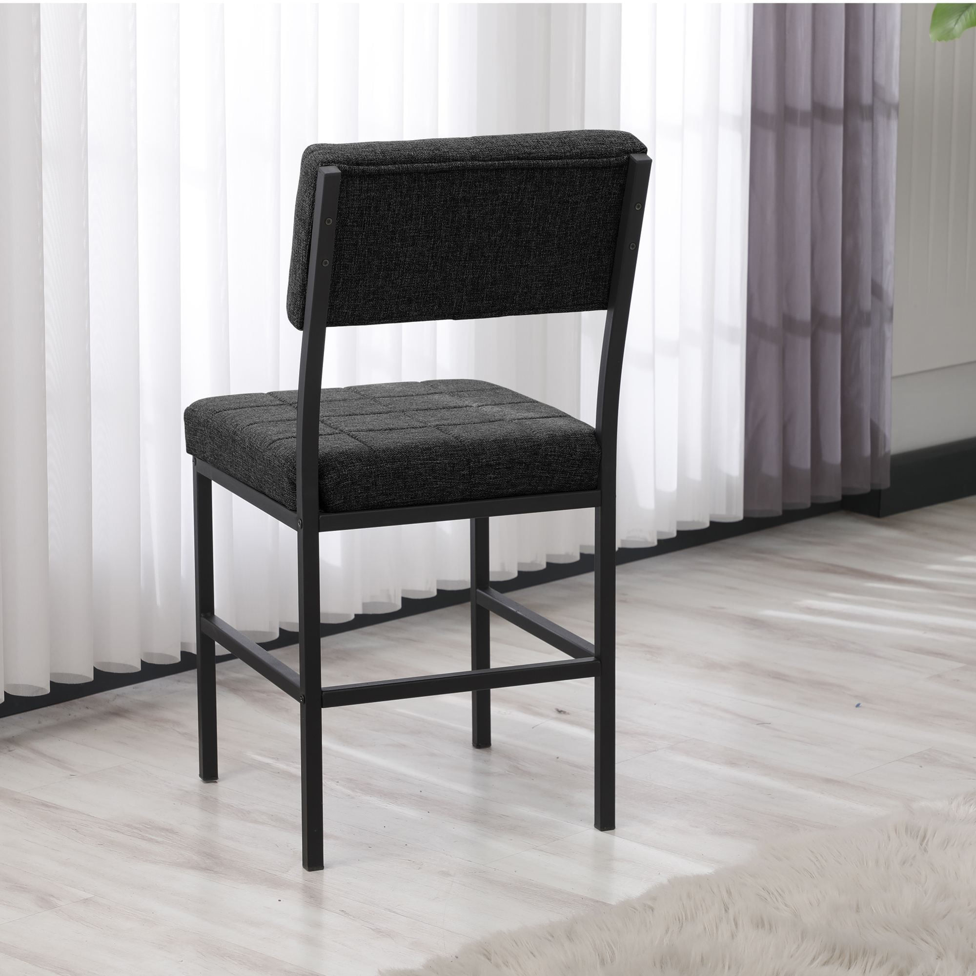 Scaun Dubai, 40 x 82 x 40 cm, metal, capacitate 150 kg — imaginea 8