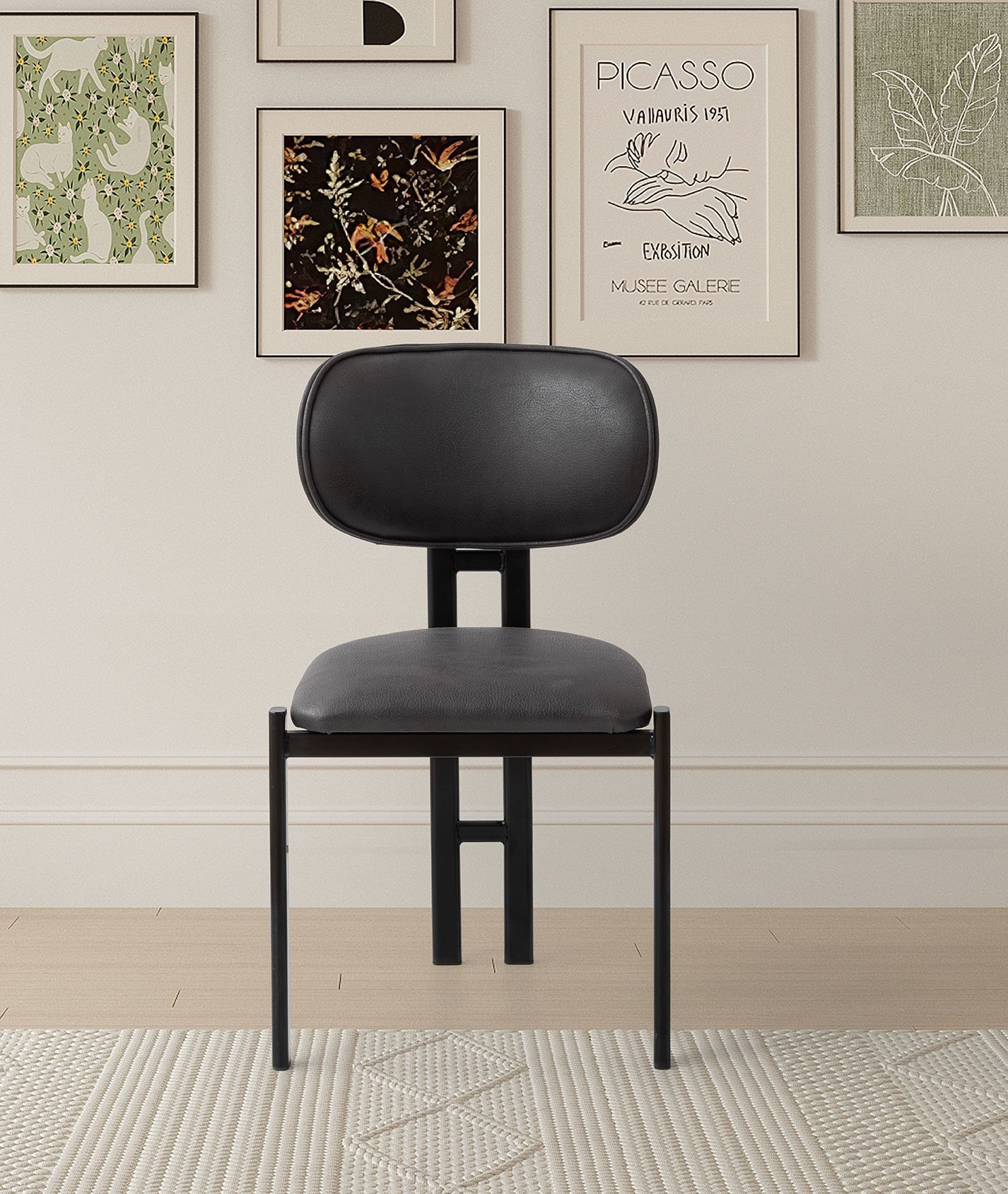 Scaun Muriz, 43 x 83 x 47, 5 cm, metal, capacitate 175 kg — imaginea 6