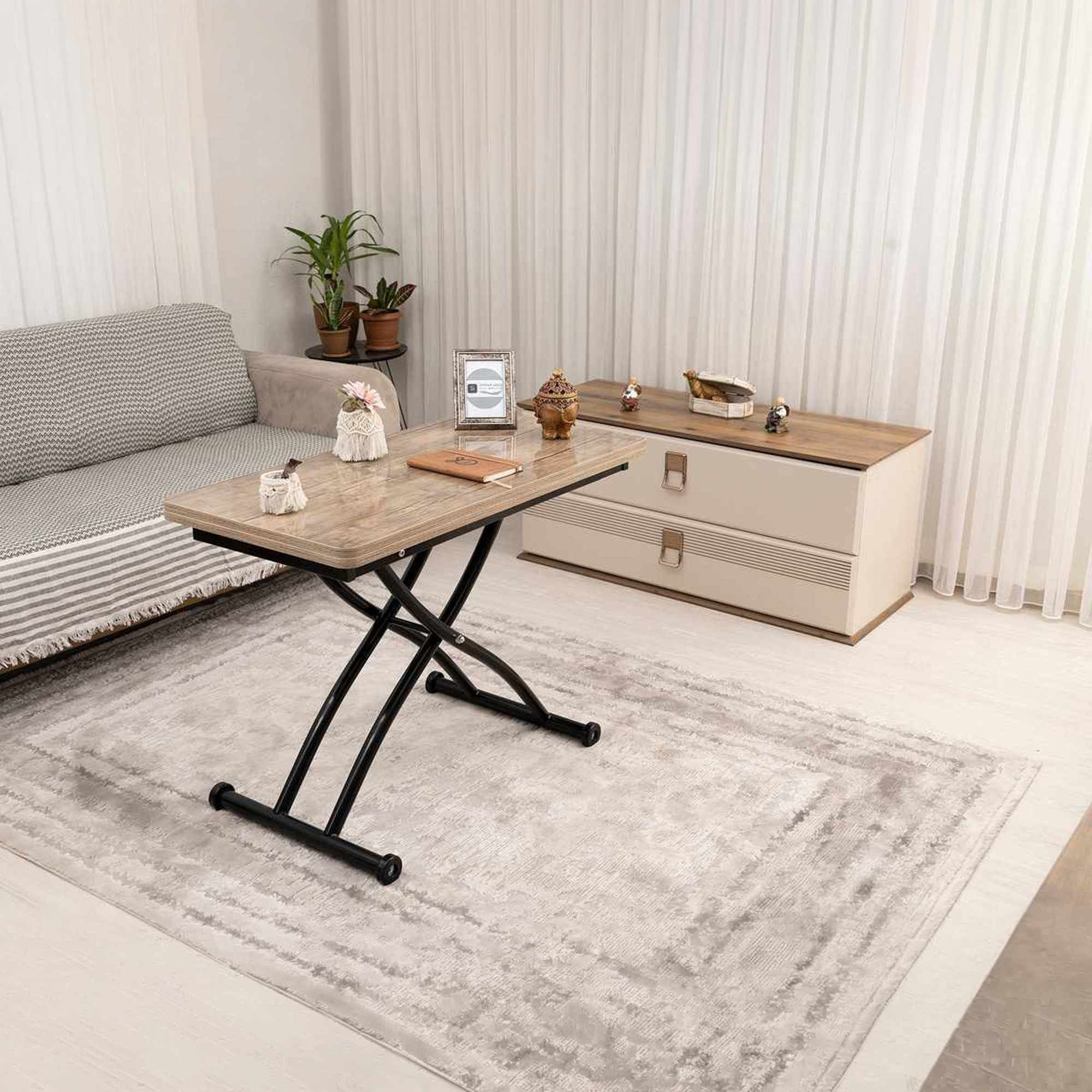 Masă de cafea Mini Juppo Ext, MDF, capacitate 125 kg — imaginea 3