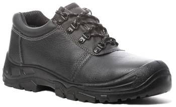 Pantofi de protectie din piele,S3 AZURITE,cu bombeu din otel Negru 40 — imaginea 4
