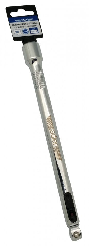 Prelungitor cheie cu LED 1/2" lungime 250mm ADLER AD-3551.3 — imaginea 2