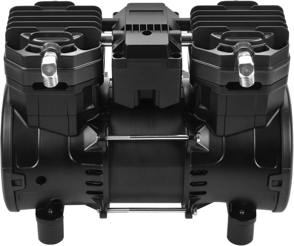 Unitate compresor fara ulei KraftDele KD4076, 1390W, 249 l/min, 8 bar, modul compact pentru compresor de aer — imaginea 7