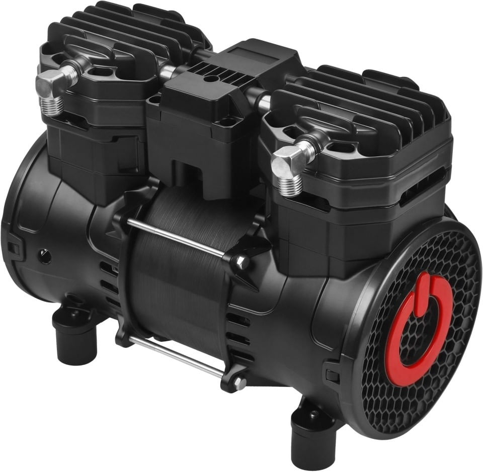 Unitate compresor fara ulei KraftDele KD4076, 1390W, 249 l/min, 8 bar, modul compact pentru compresor de aer — imaginea 10