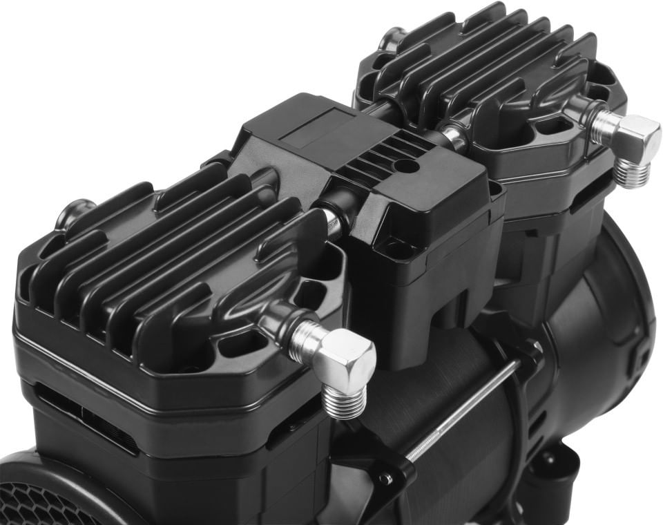 Unitate compresor fara ulei KraftDele KD4076, 1390W, 249 l/min, 8 bar, modul compact pentru compresor de aer — imaginea 11