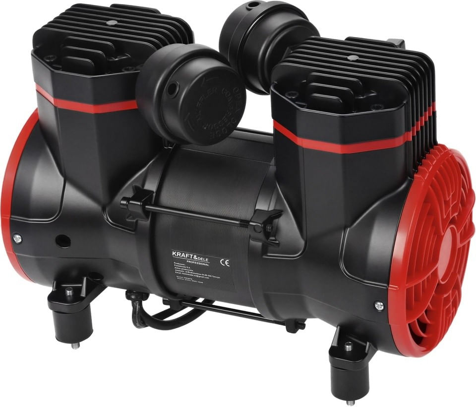 Motor fara ulei pentru compresor de aer KraftDele KD4078, 1500W, 290 l/min, 8 bar, 230V — imaginea 4