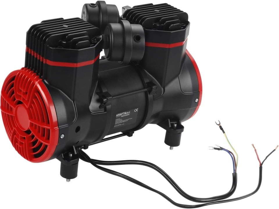 Motor fara ulei pentru compresor de aer KraftDele KD4078, 1500W, 290 l/min, 8 bar, 230V — imaginea 7