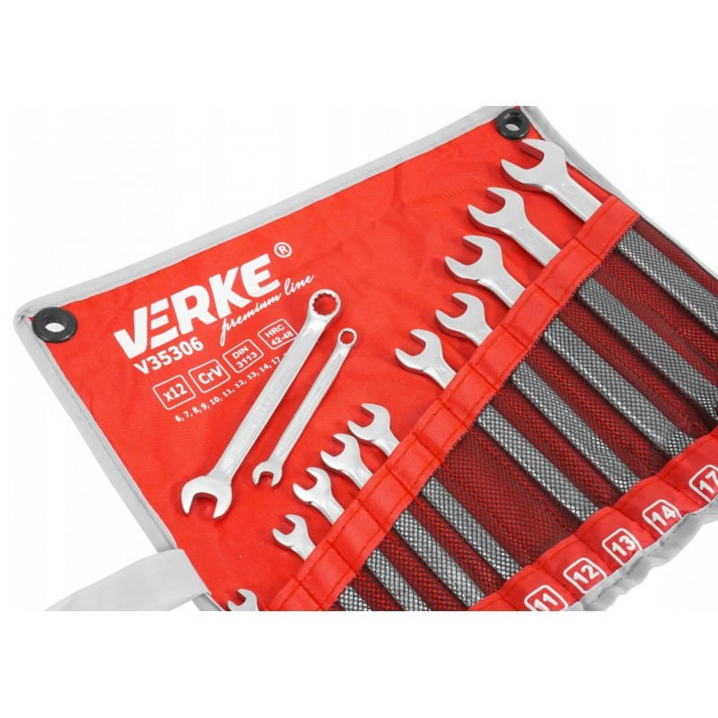 Set chei combinate 12 bucati 6-22mm V35306 Verke — imaginea 4