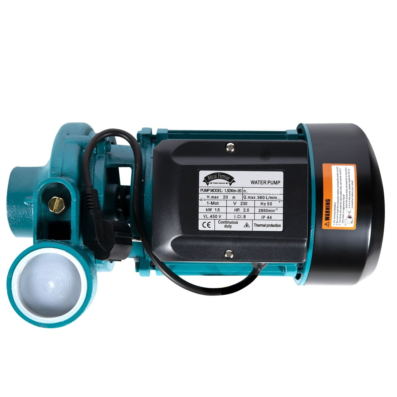 Pompa suprafata DK 1.5kw 2" 20m 360l/min — imaginea 4