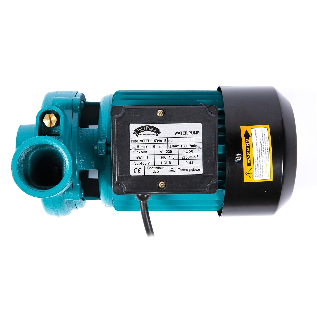 Pompa suprafata DK 1.1kw 1.5" 16m 180l/min — imaginea 3