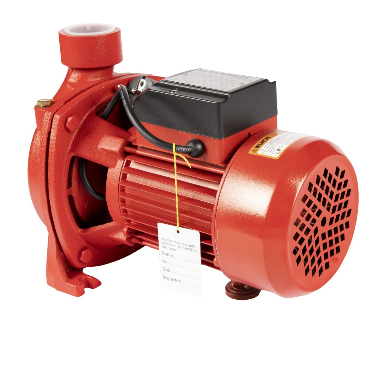 Pompa de suprafata micul fermier, 1.5 kw, debit maxim 12000 l/h, inaltime maxima de pompare 13m, corp pompa fonta — imaginea 4