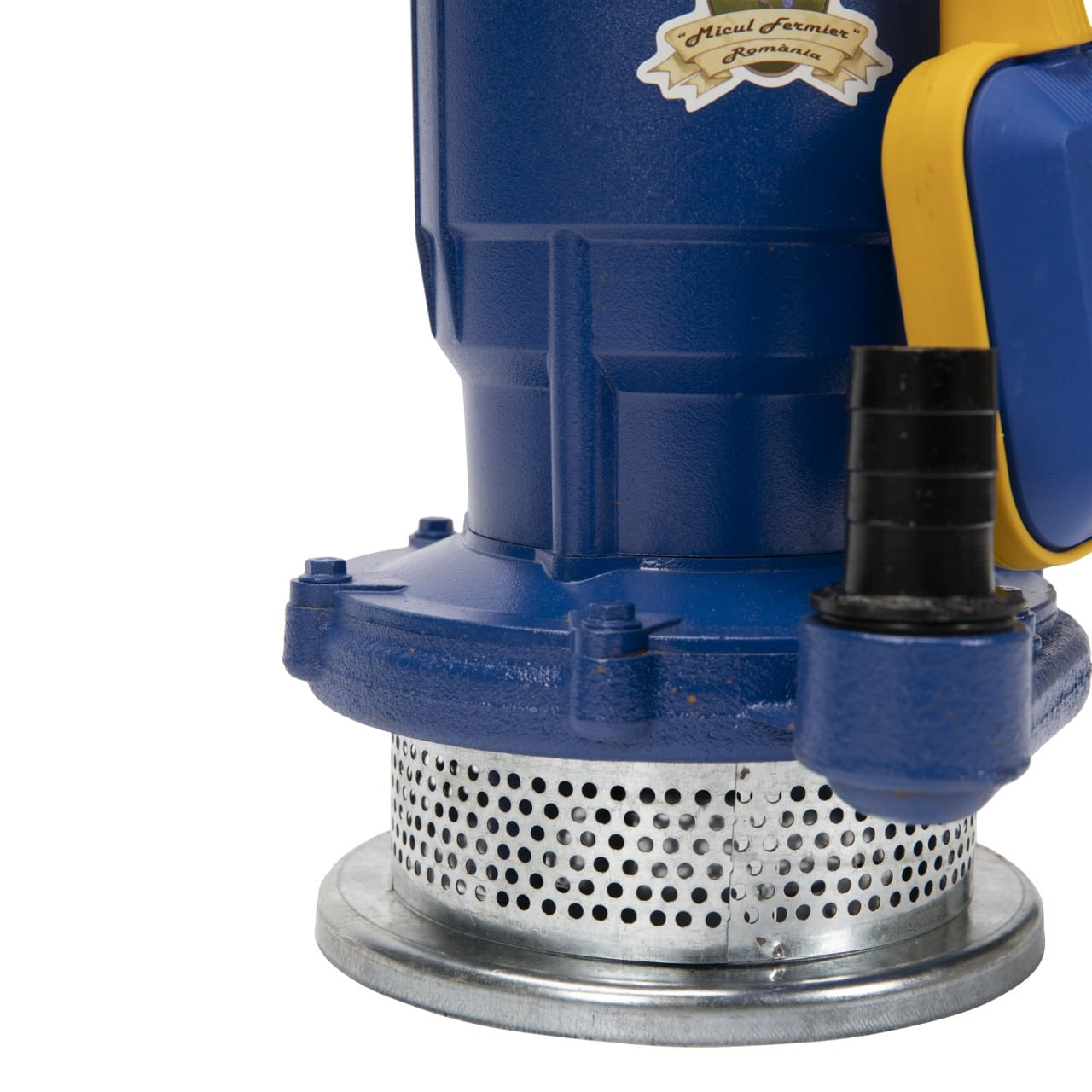 Pompa evacuare micul fermier, 0.75 kw, debit maxim 3900 l/h, inaltime maxima de pompare 32m, corp pompa fonta, cu plutit — imaginea 2