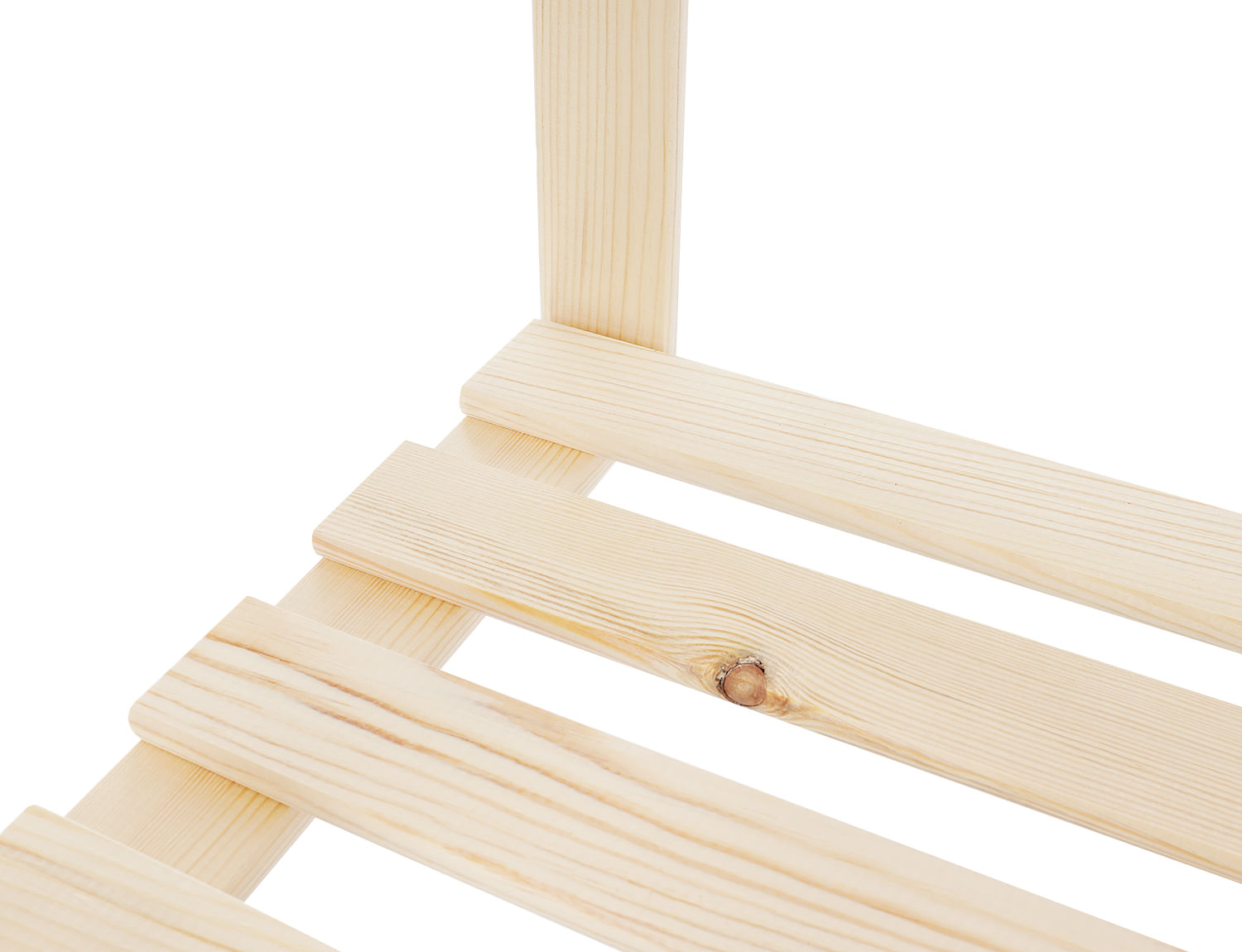 Polita suplimentara, lemn masiv de molid, 80.1x38.4x2.4 cm — imaginea 2