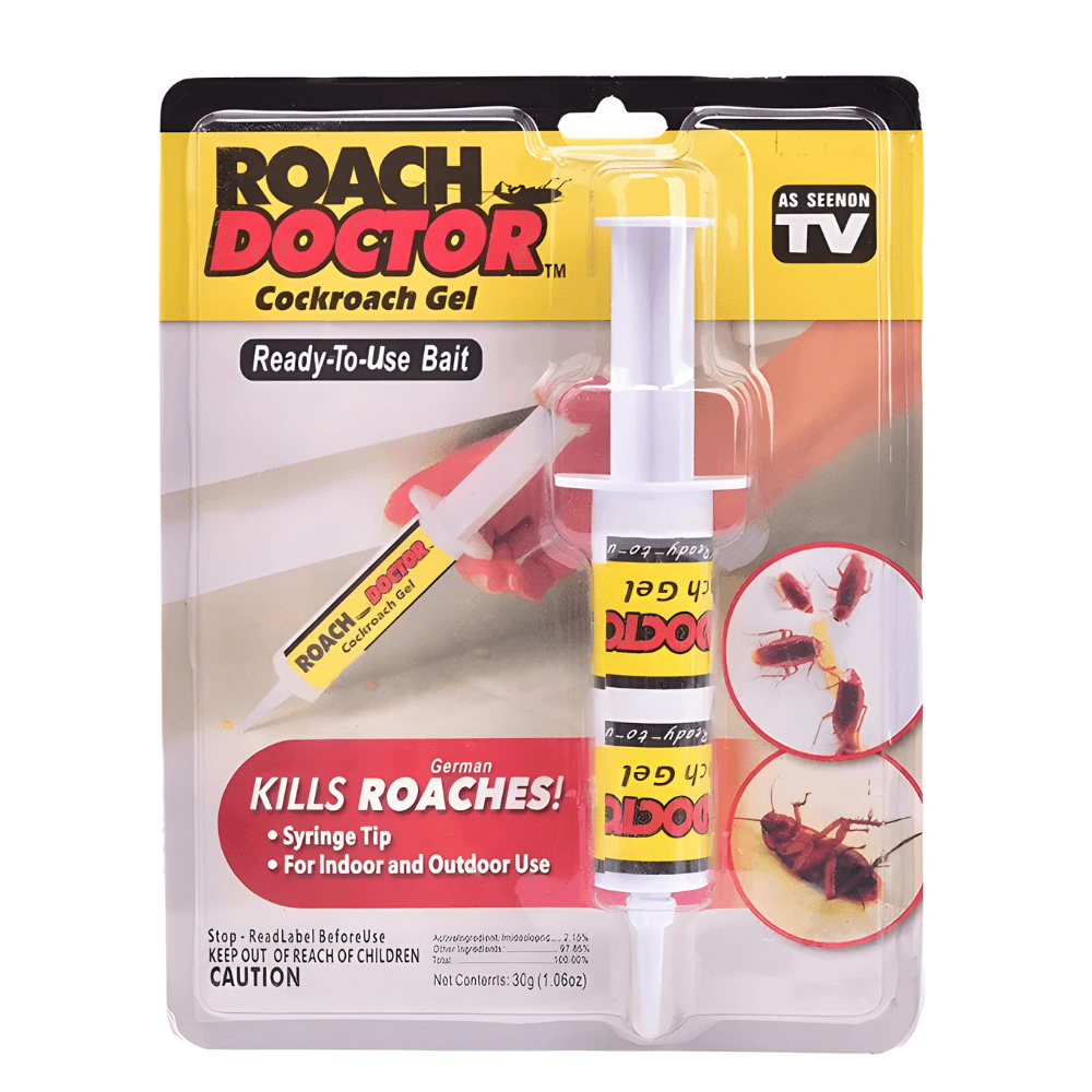 Set 6 buc Roach Doctor APF®- Repelent pentru Insecte si Ucigas de Gandaci cu Seringa — imaginea 2