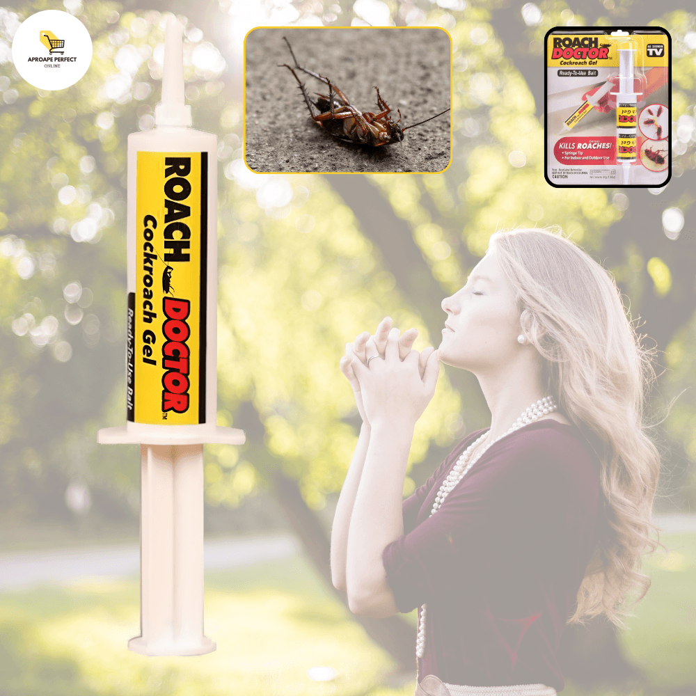 Set 6 buc Roach Doctor APF®- Repelent pentru Insecte si Ucigas de Gandaci cu Seringa — imaginea 8