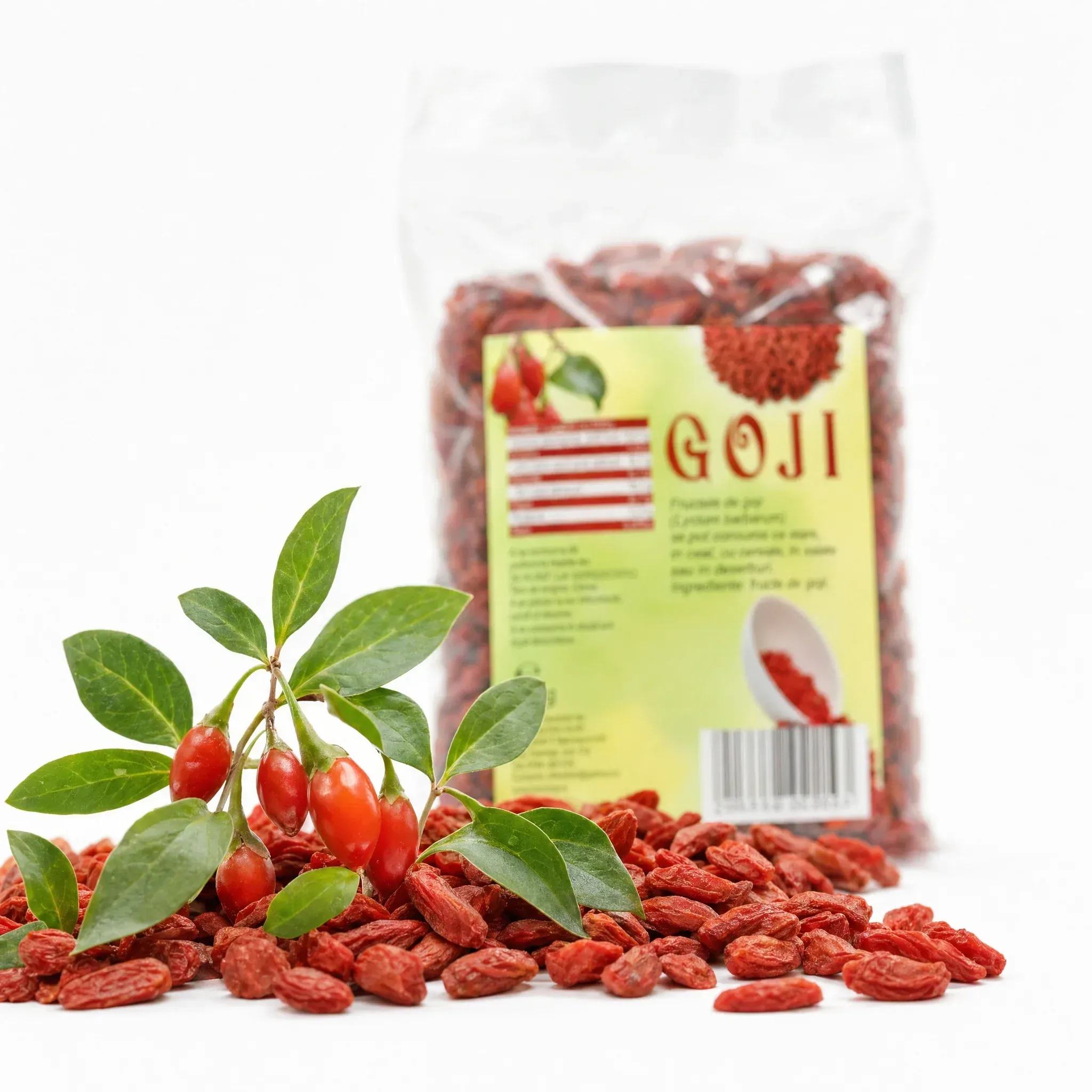 Goji uscate, fructe deshidratate extra, 100g