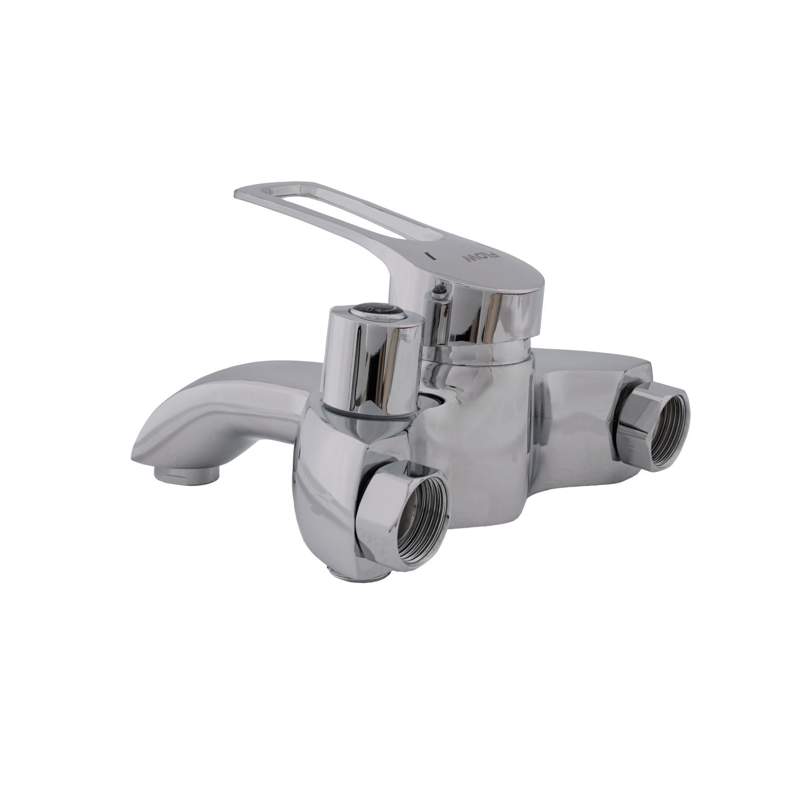 WAVE Z 09 – Baterie cada monocomanda din zinc cu para de dus FLOW — imaginea 3
