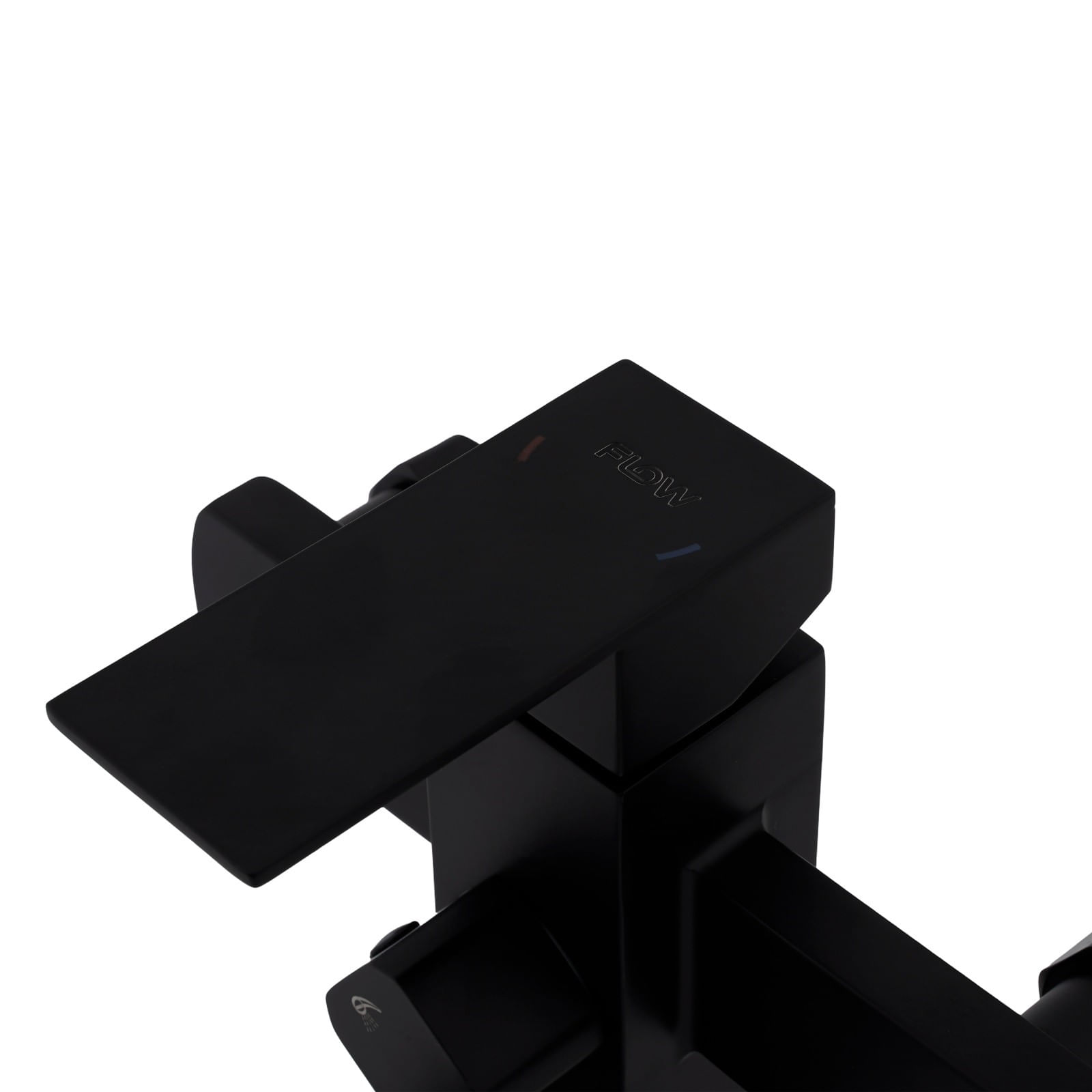 FB-09 Kub Black Baterie cada SUS 304 cu para de dus negru URBAN FLOW — imaginea 6