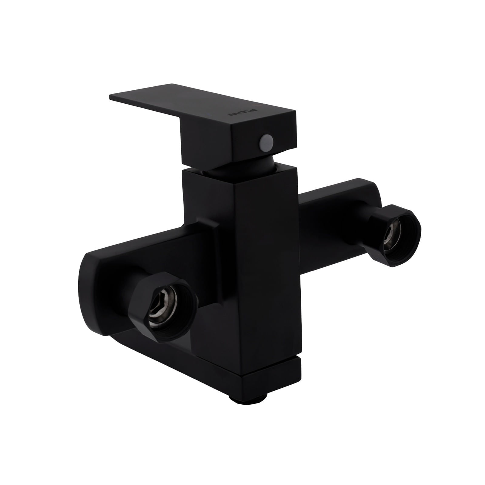 FB-09 Kub Black Baterie cada SUS 304 cu para de dus negru URBAN FLOW — imaginea 8