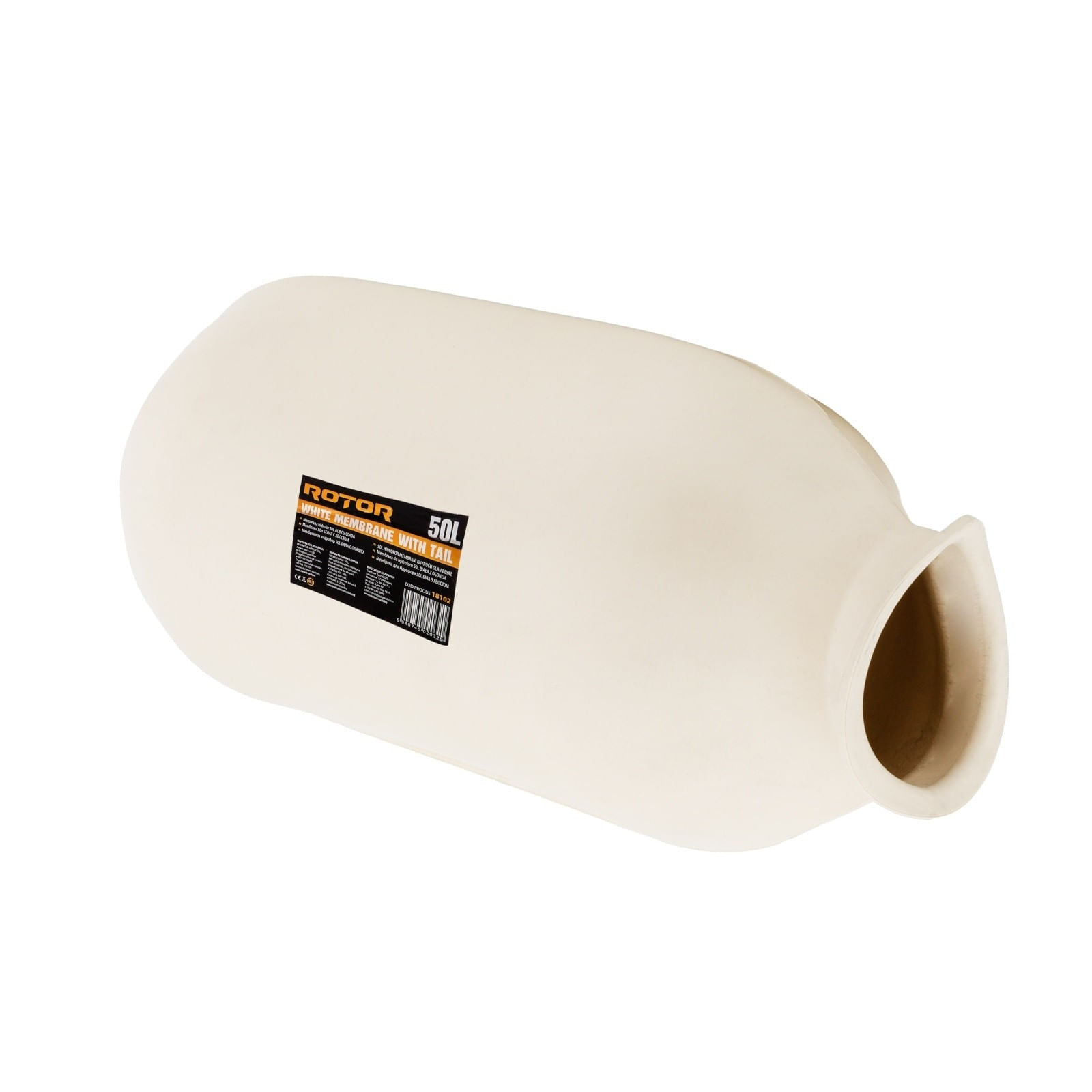Membrana pentru hidrofor 50L Alb cu coada ROTOR RMH-50CW — imaginea 2