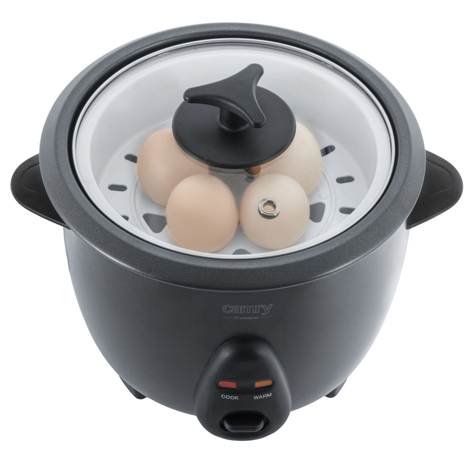 Oala de fiert orez Camry CR6419g, 1L, 400W, keep warm — imaginea 4