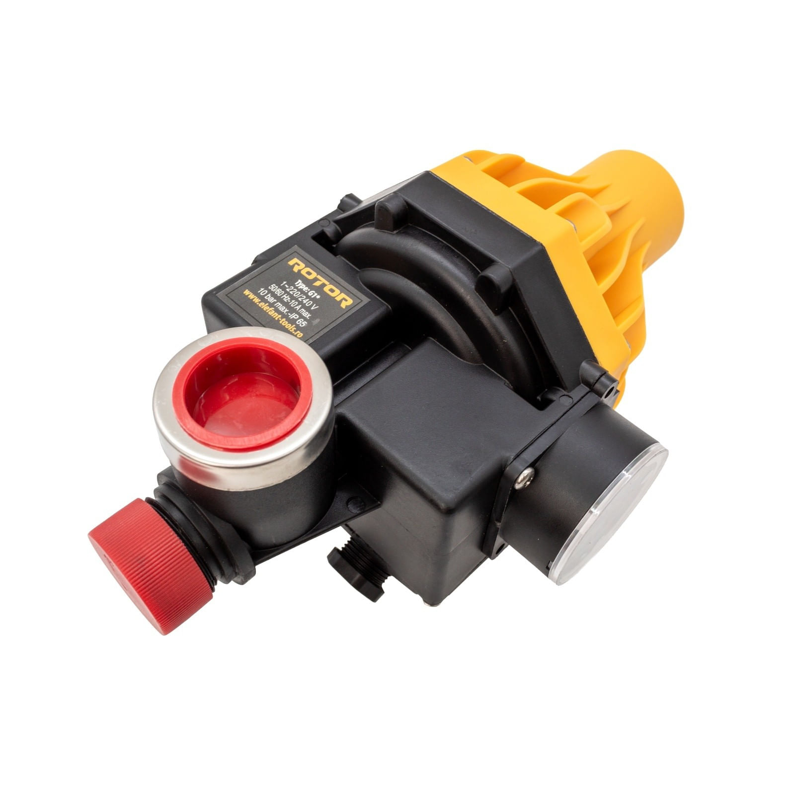 Prescontrol automat cu manometru pentru pompa de apa ROTOR RWPC-3, 1100W 1.5bar — imaginea 3