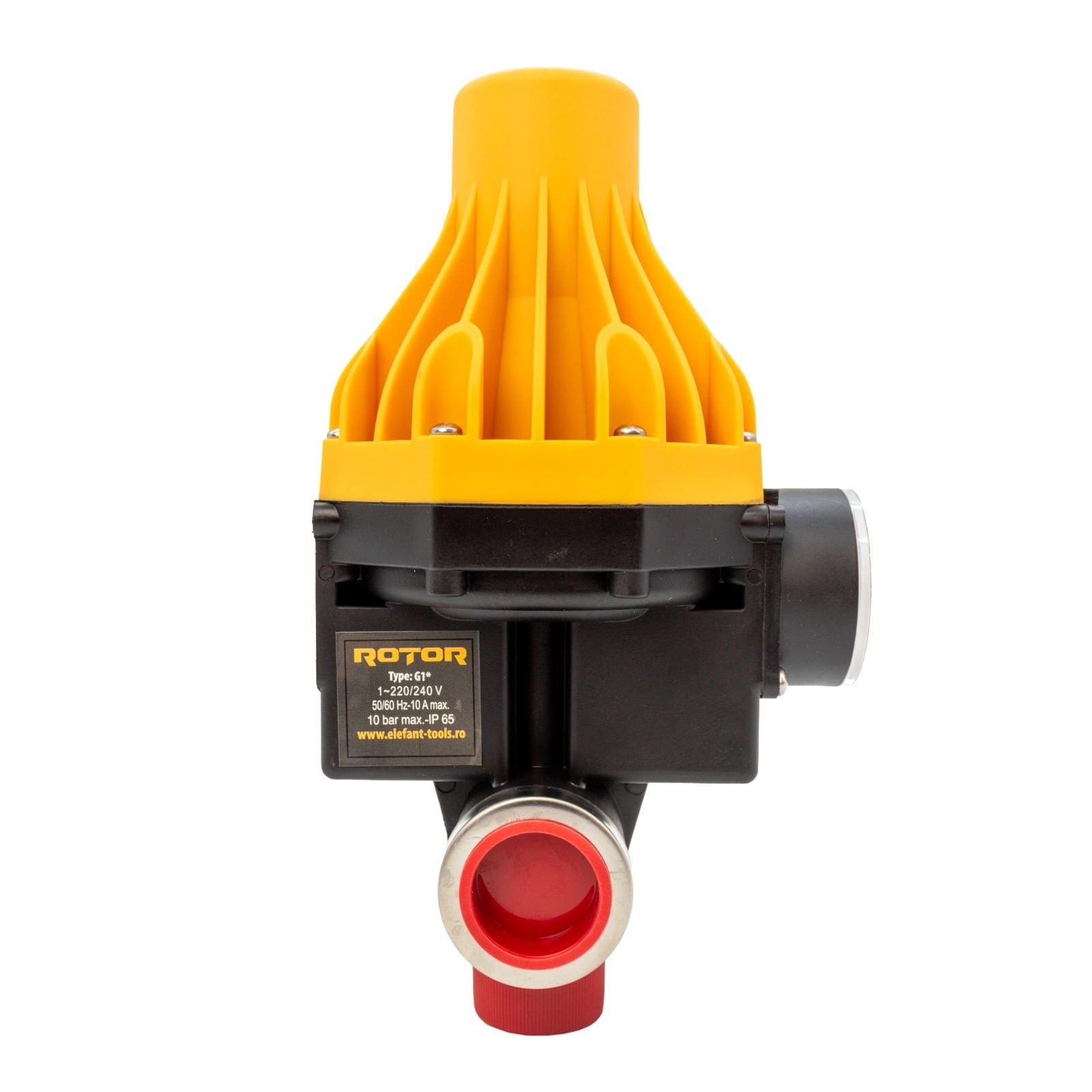 Prescontrol automat cu manometru pentru pompa de apa ROTOR RWPC-3, 1100W 1.5bar — imaginea 4