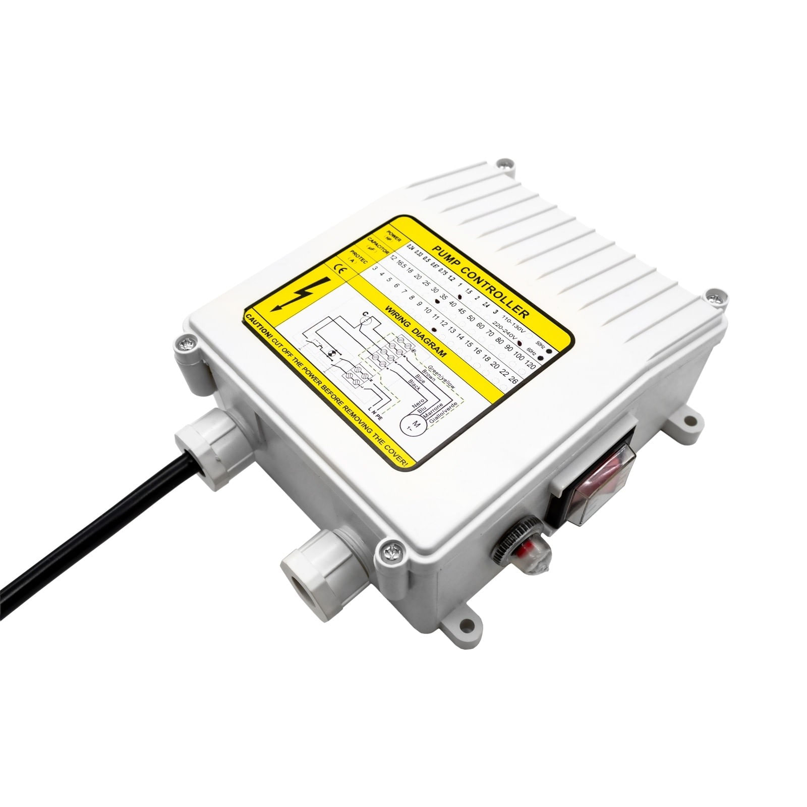Panou de control pentru pompa apa ROTOR R4SKM-150, 220V, 1100W, compatibil 4SKM-150 — imaginea 2
