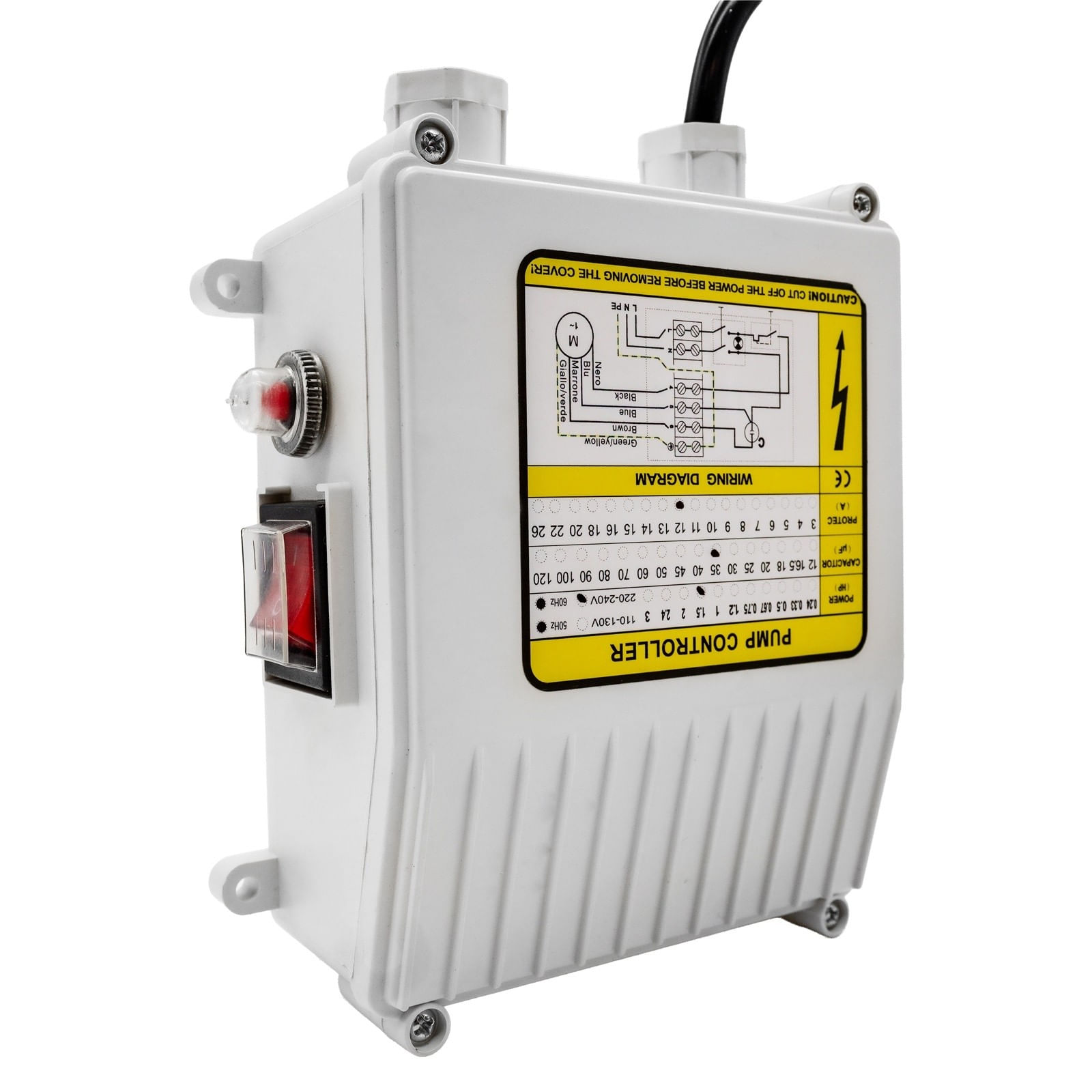 Panou de control pentru pompa apa ROTOR R4SKM-150, 220V, 1100W, compatibil 4SKM-150 — imaginea 3