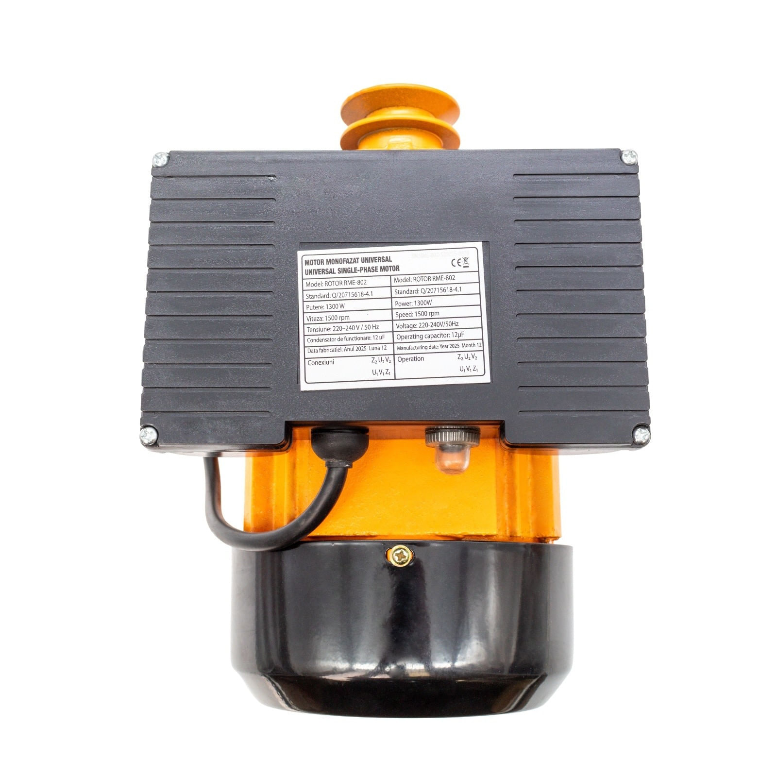 Motor electric monofazat universal ROTOR RME802, 1.3 kW — imaginea 3