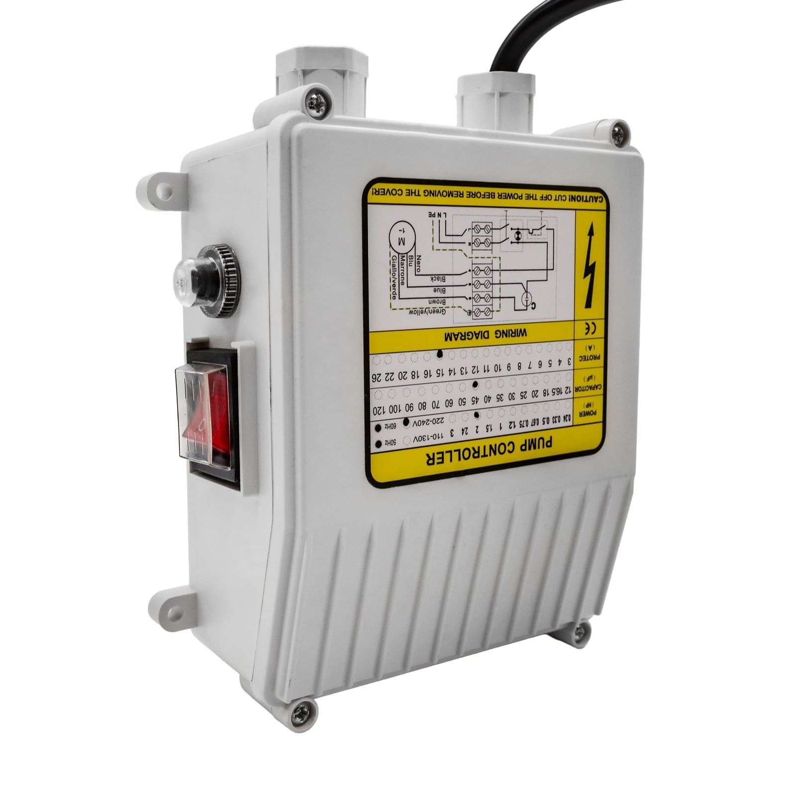 Panou de control pentru pompa apa ROTOR R4SKM-200, 220V, 1500W, compatibil 4SKM-200 — imaginea 4
