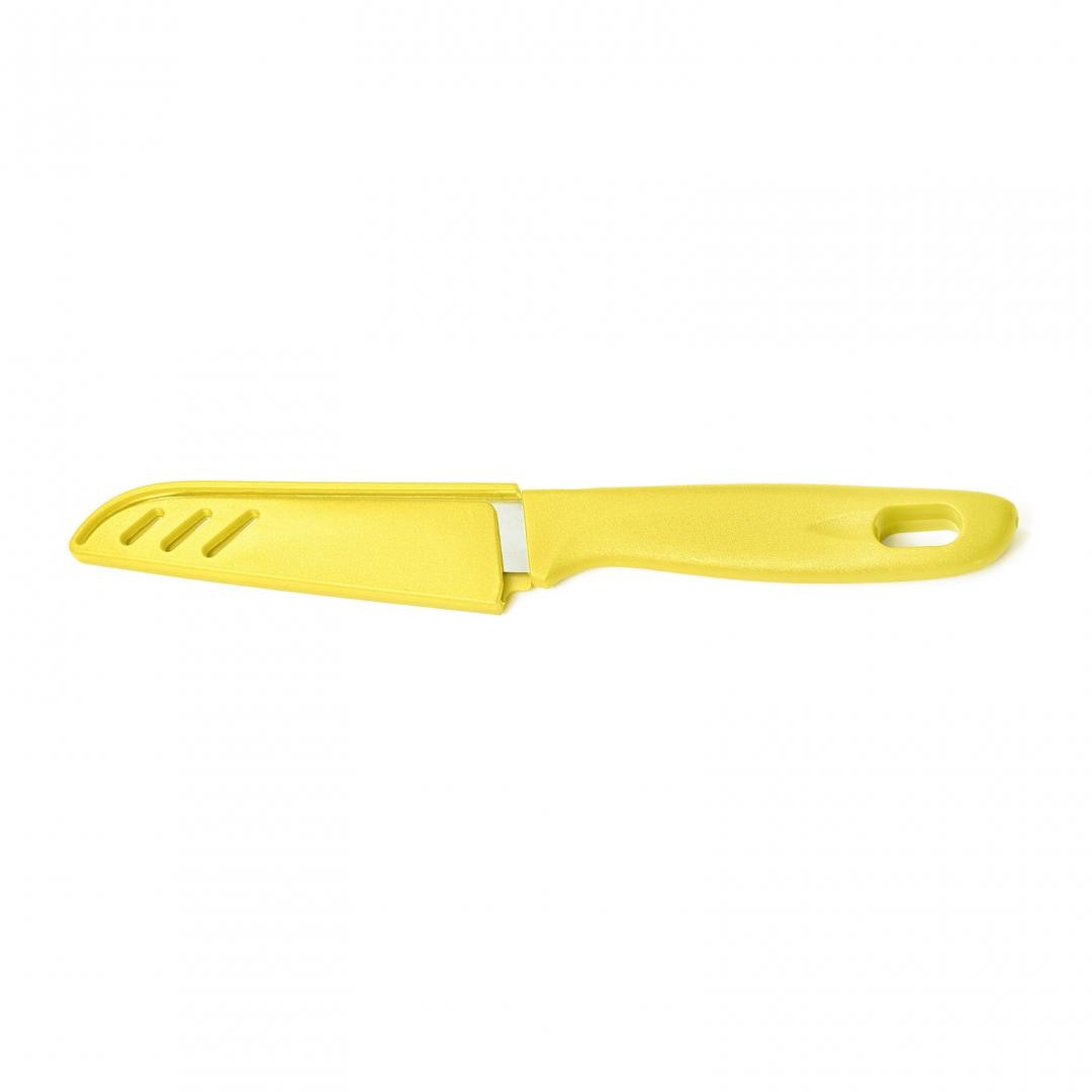 Cutit cu teaca 9.5 cm, galben — imaginea 2