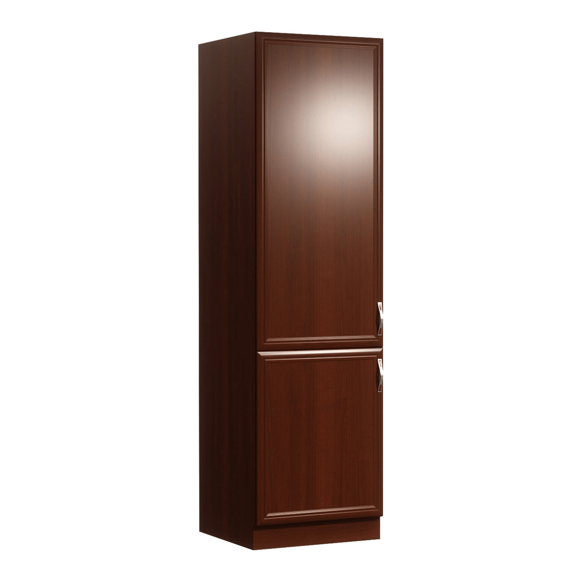 Dulap D60ZL pentru frigider incorporat, model stanga, nuc Milano, SICILIA