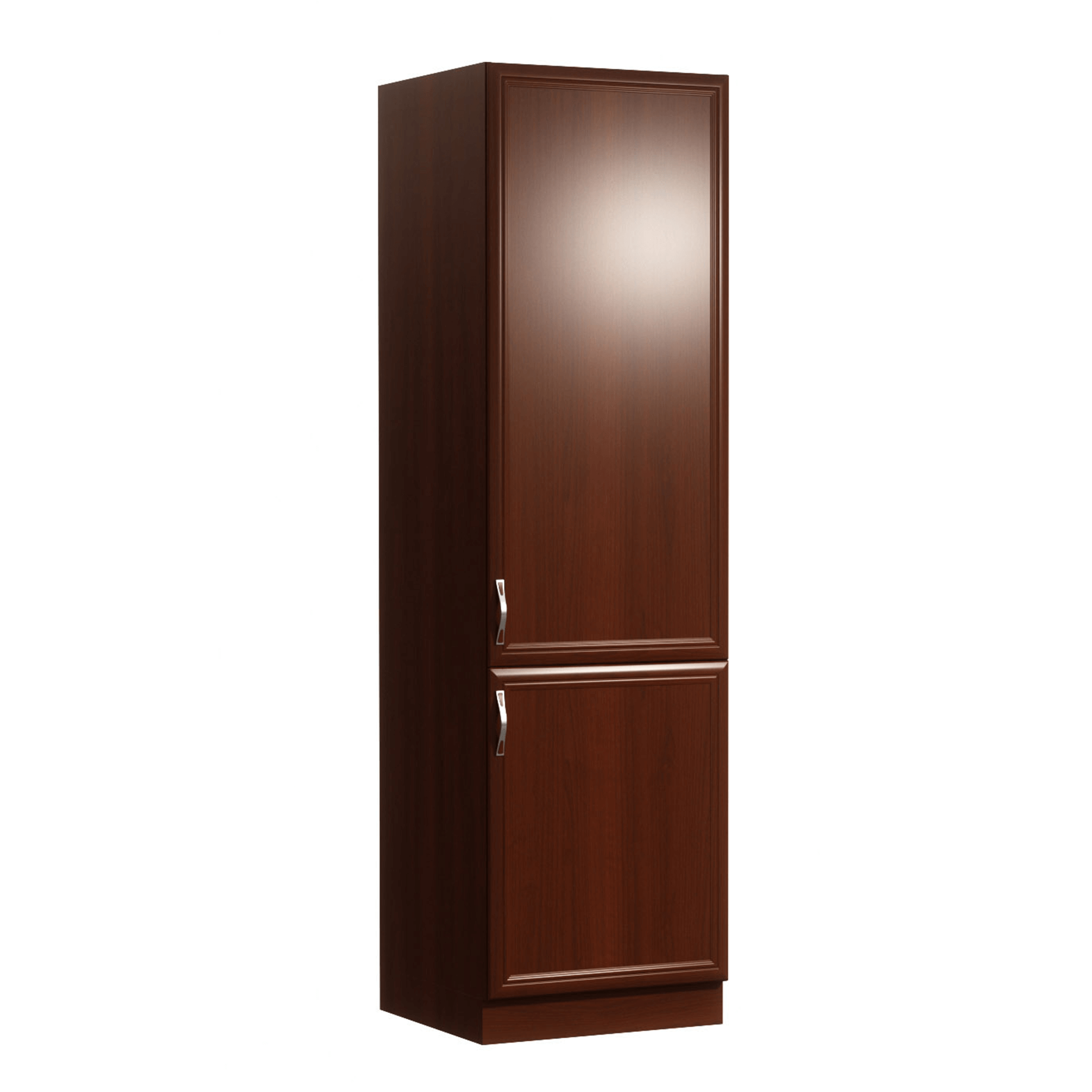 Dulap D60ZL pentru frigider incorporat, model dreapta, nuc Milano, SICILIA