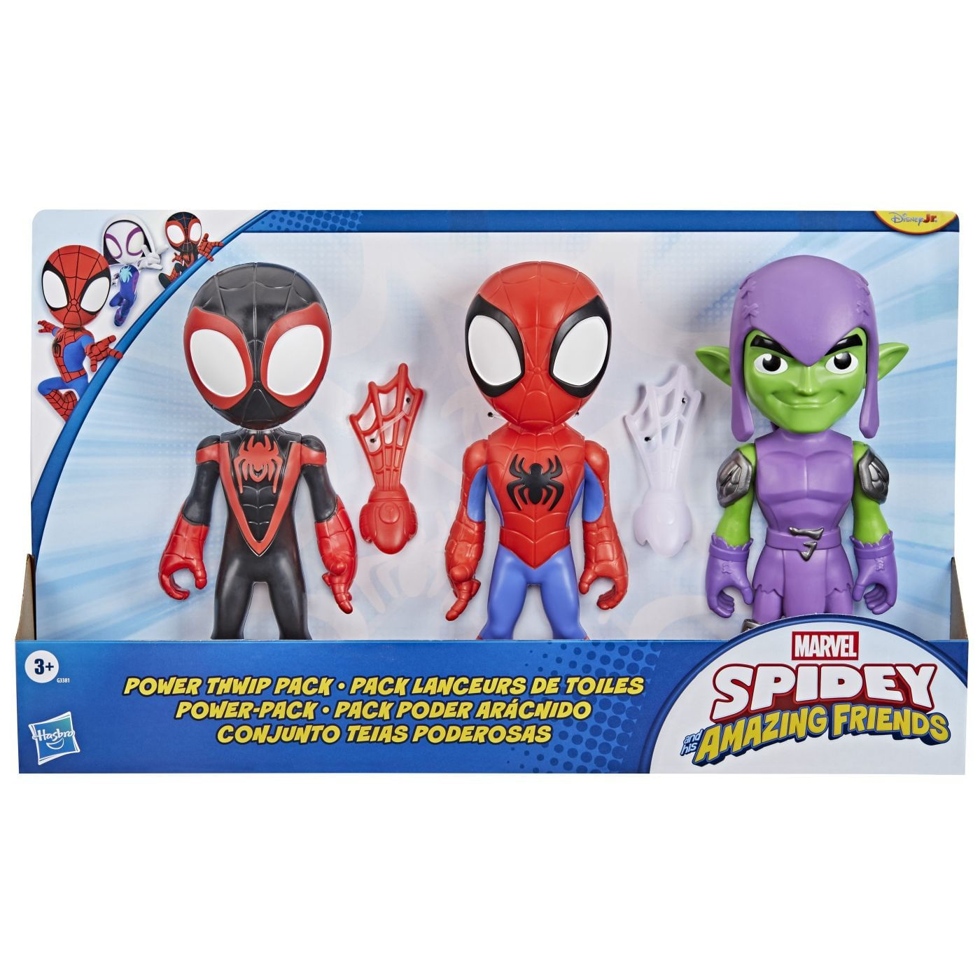 Spidey si Prietenii lui Uimitori Marvel Set 3 Figurine si Accesorii