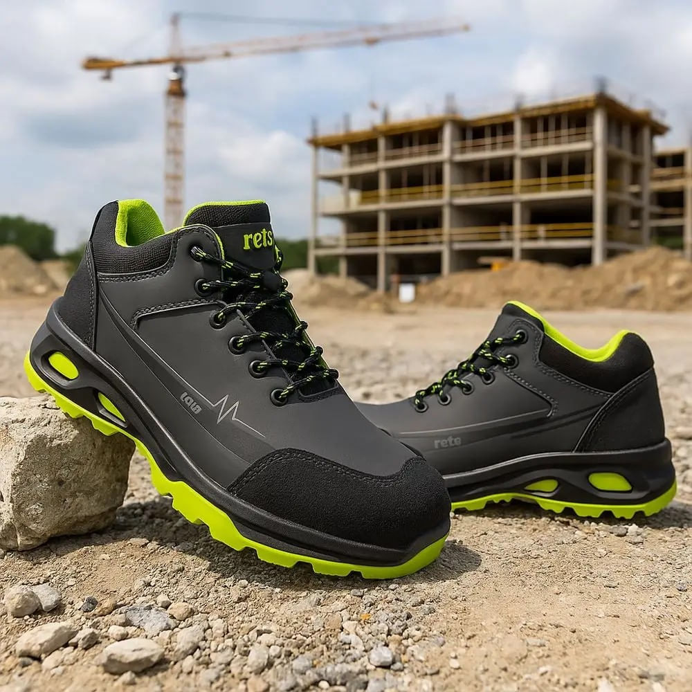 Pantofi protectie barbati BCLIVE-P S3, cu insertii Kevlar, talpa antiderapanta 46 Gri — imaginea 3