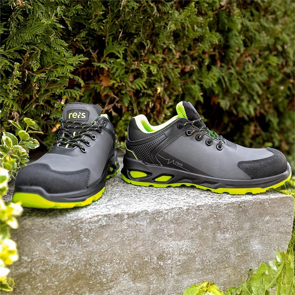 Pantofi protectie barbati BCLIVE-P S3, cu insertii Kevlar, talpa antiderapanta 46 Gri — imaginea 9