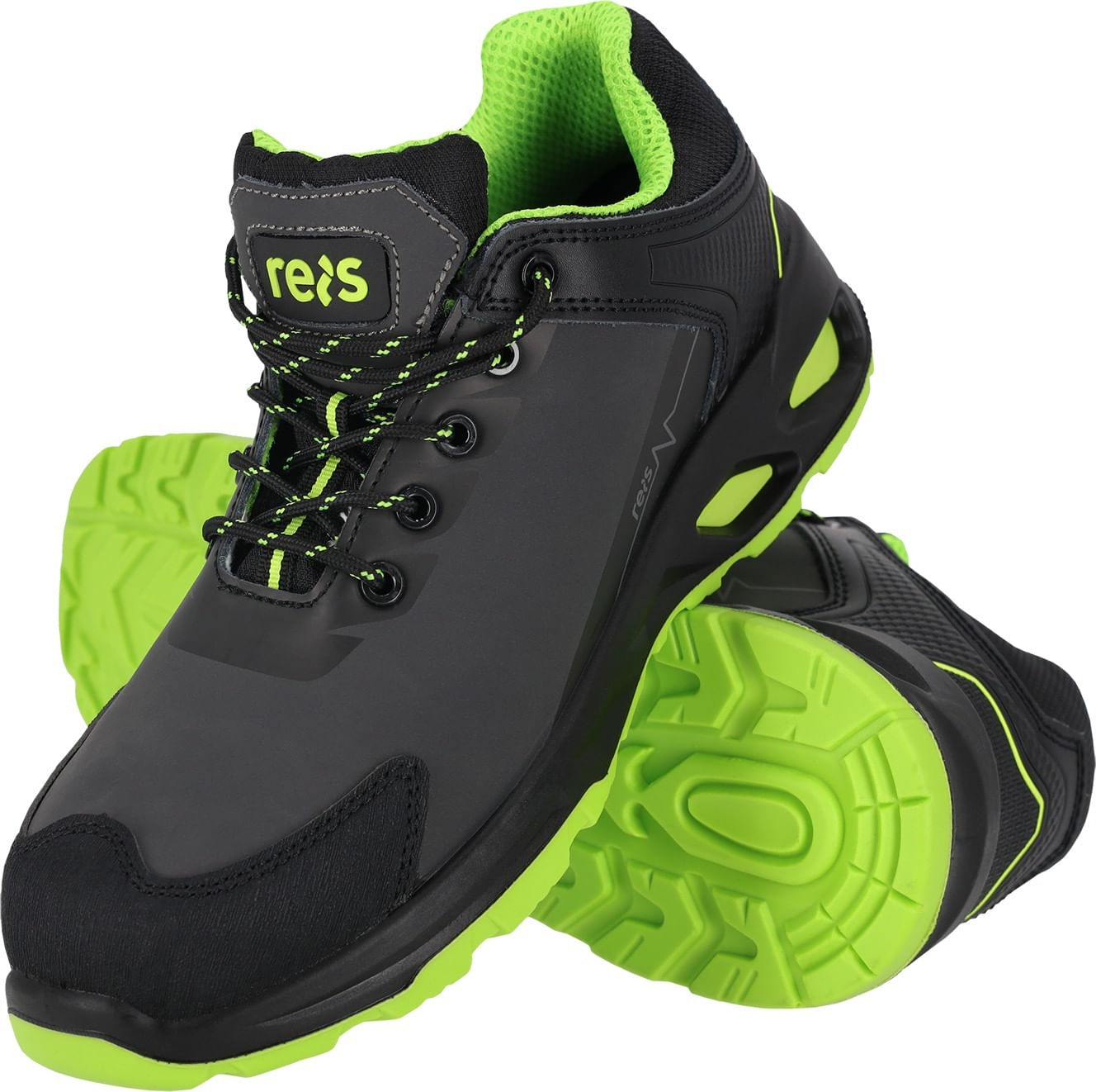 Pantofi protectie barbati BCLIVE-P S3, cu insertii Kevlar, talpa antiderapanta 46 Gri — imaginea 10