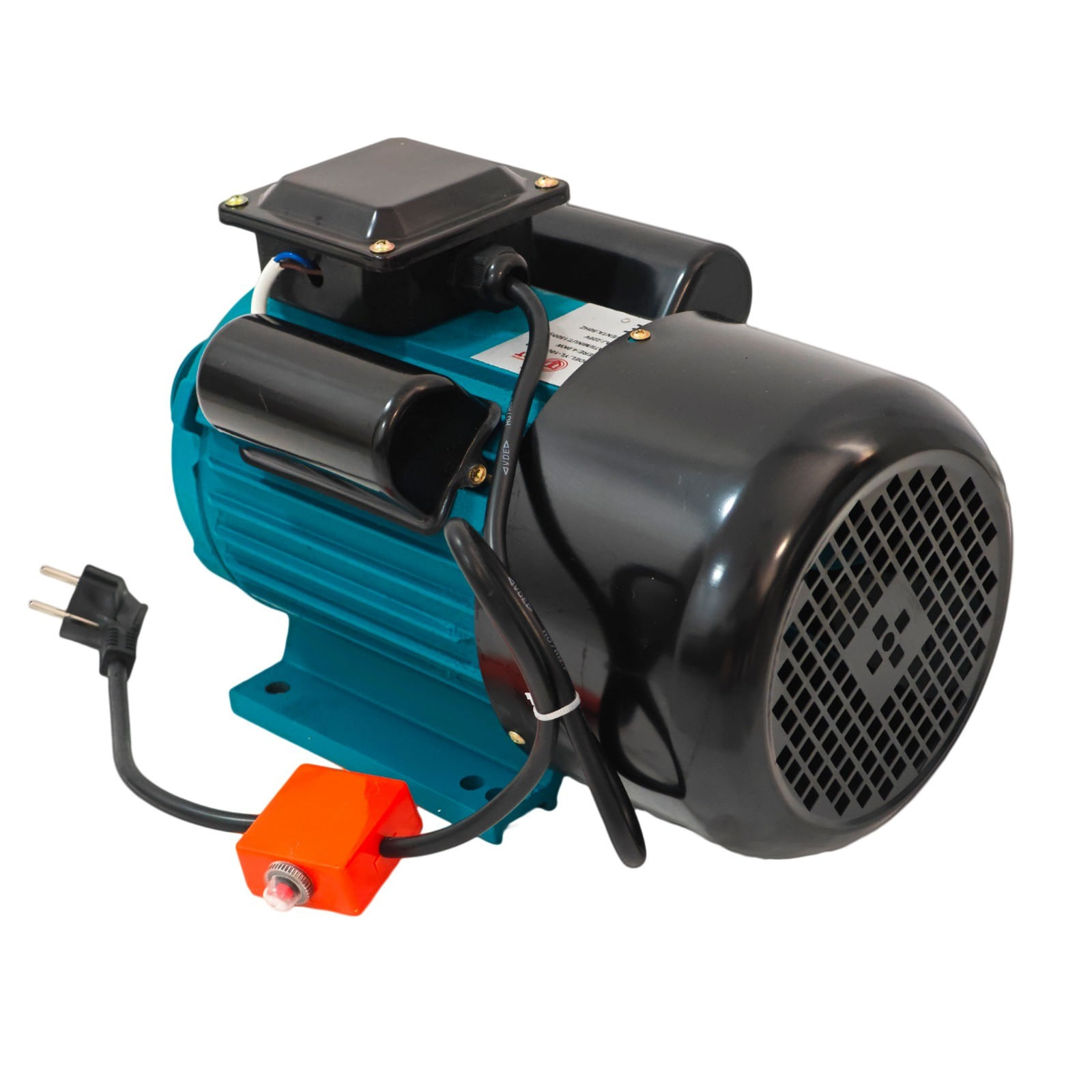 Motor electric monofazat DDT, Putere 4 kW, Viteza 1500 rpm, Bobinaj cupru, Protectie suprasarcina — imaginea 9