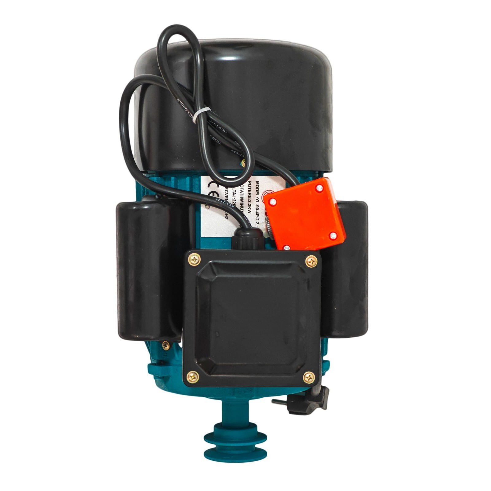 Motor electric monofazat DDT, Putere 3 kW, Viteza 1500 rpm, Bobinaj cupru, Protectie suprasarcina — imaginea 5