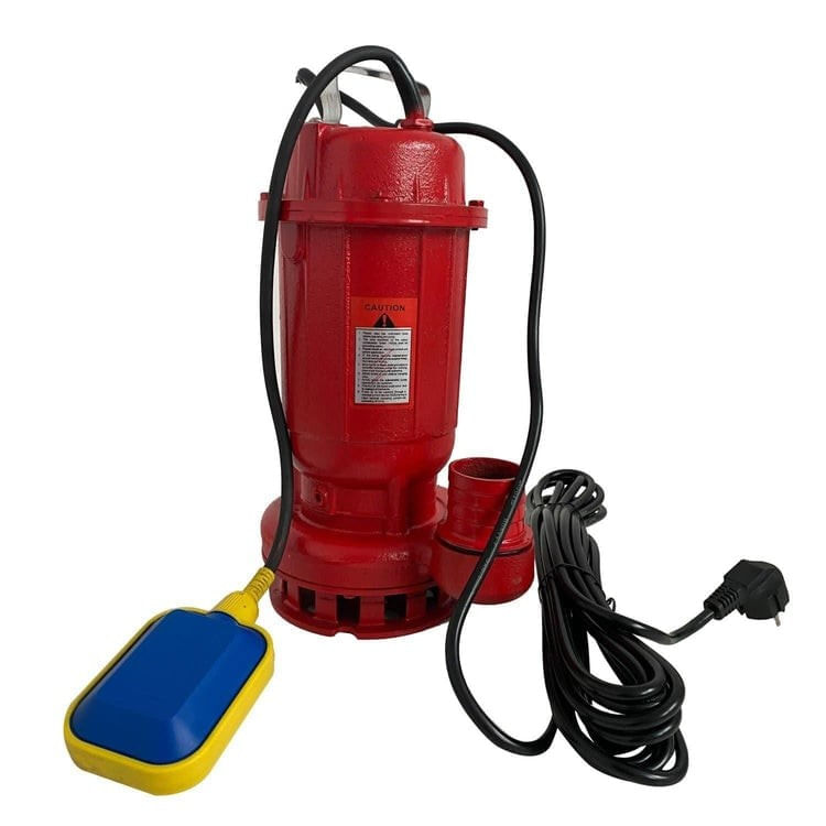 Pachet Pompa apa murdara din fonta DDT WQD10, Cu plutitor, Putere 1100 W, Furtun pompier 20 m inclus — imaginea 2