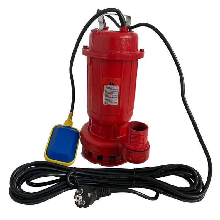 Pachet Pompa apa murdara din fonta DDT WQD10, Cu plutitor, Putere 1100 W, Furtun pompier 20 m inclus — imaginea 3