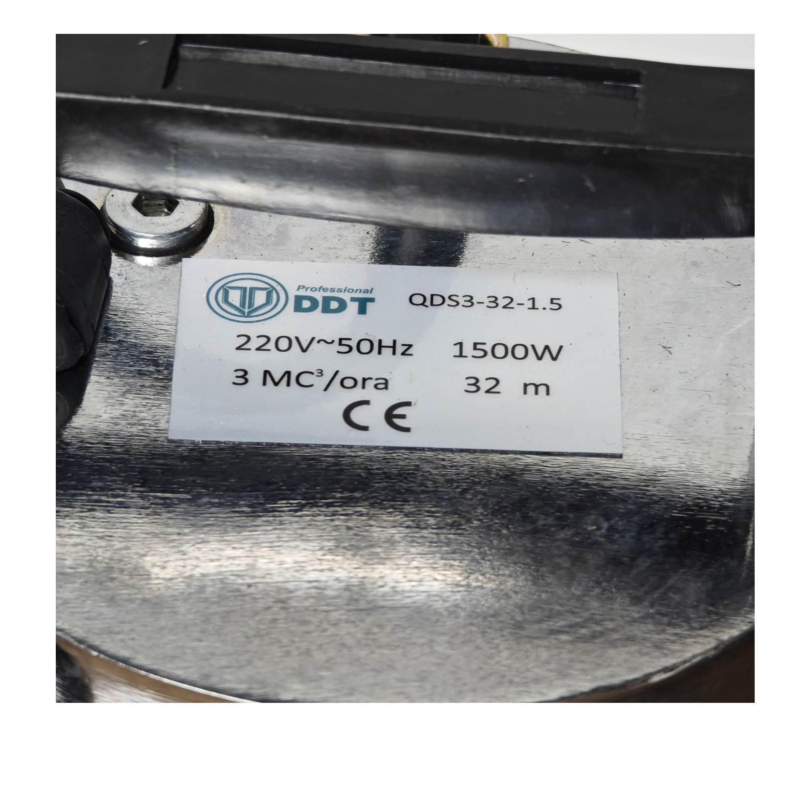 Pompa submersibila apa curata DDT Professional QDS3-32-1.5, Putere 1500 W, Debit 3 mc/h, Ideala pentru puturi si fantani — imaginea 6