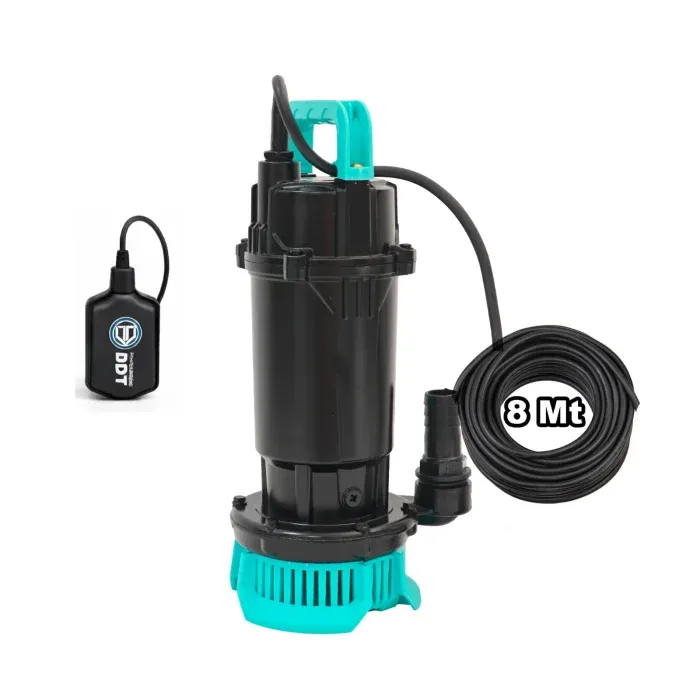 Pompa submersibila apa curata DDT WQDS-0.4, Cu plutitor, Putere 0.5 CP, Debit 1.5 mc/h, Refulare 18 m — imaginea 9