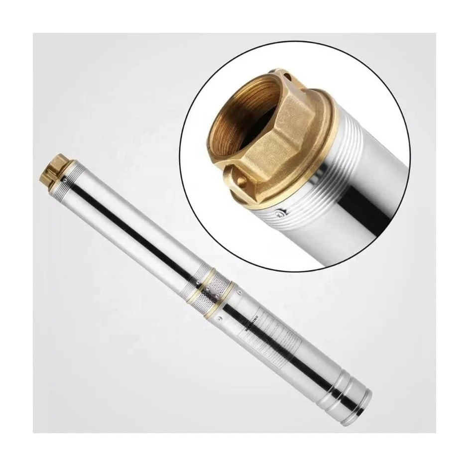 Pompa submersibila multietajata DDT 4SDM10/12, Putere 1500 W, Inaltime 120 m, Inox-fonta, Ideala pentru puturi adanci — imaginea 6