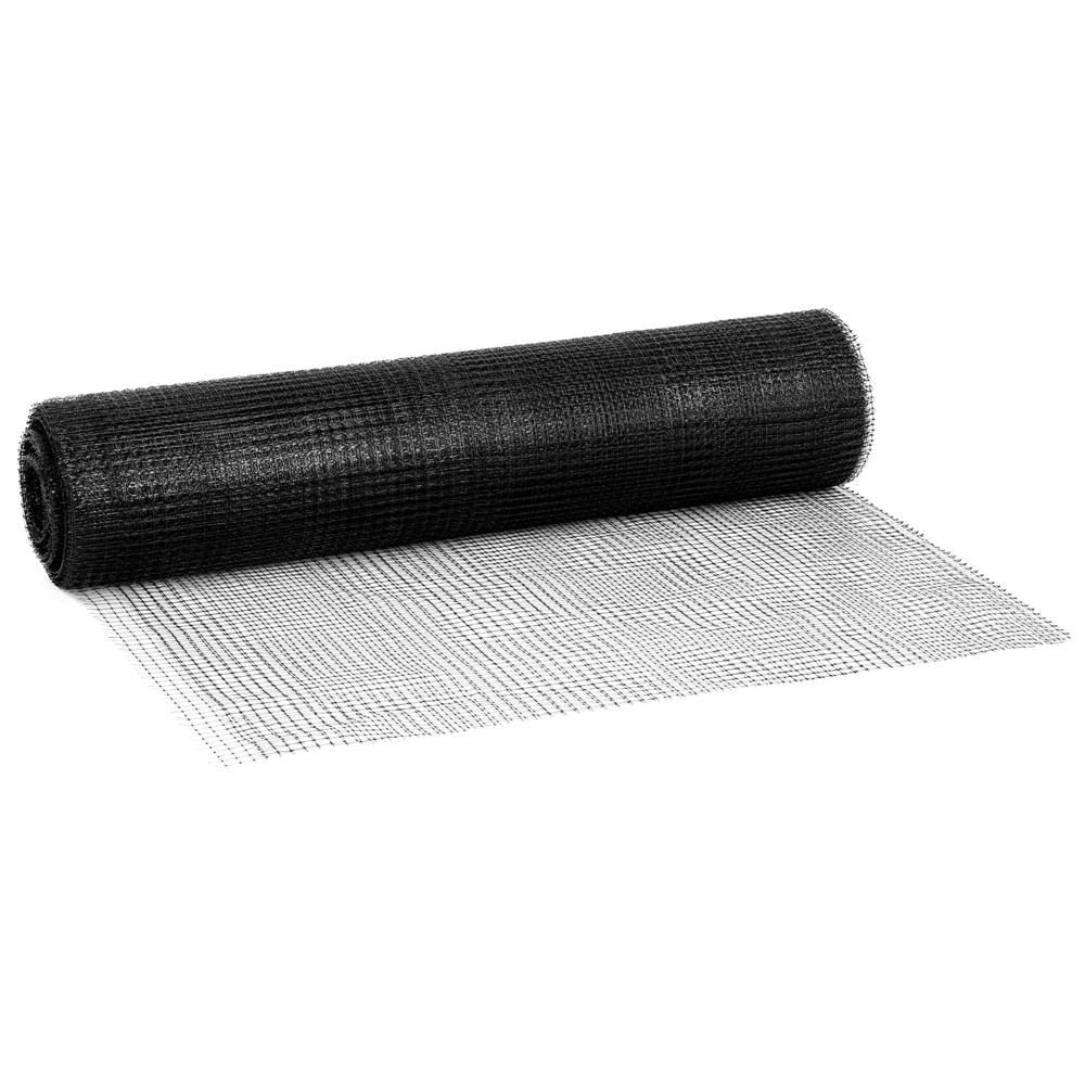 Plasa gradina anti daunatori si cartite, 45g/m2, 2x50 metri, ochiuri 16 mm, negru — imaginea 7