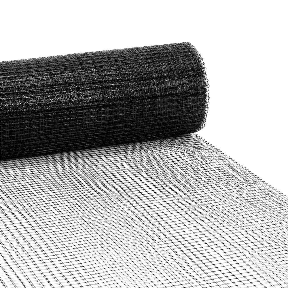 Plasa gradina anti daunatori si cartite, 45g/m2, 2x50 metri, ochiuri 16 mm, negru — imaginea 16