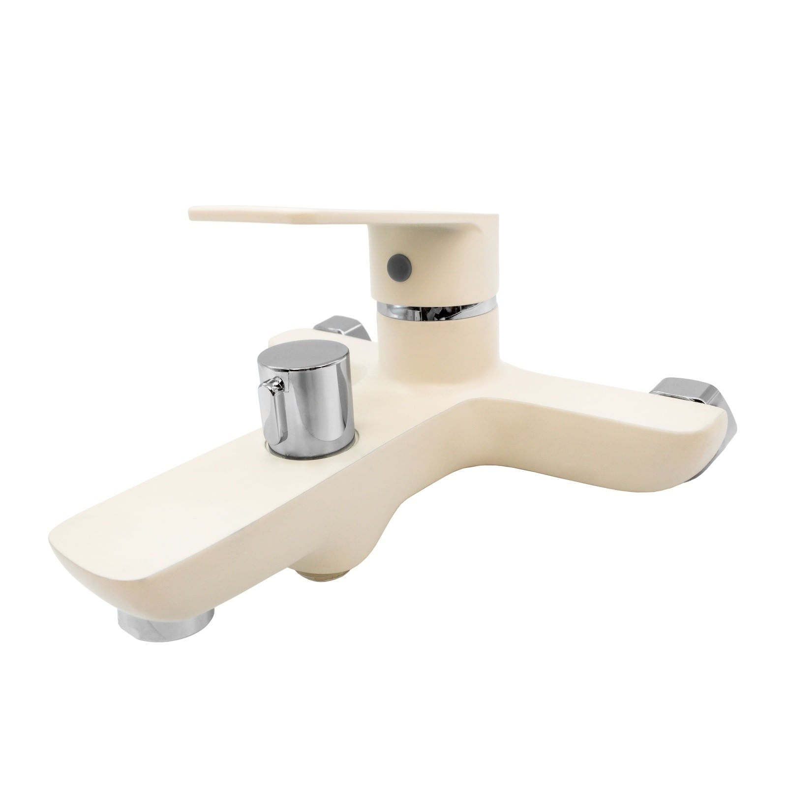 Baterie cada bej cu para de dus alba, zinc FLOW FL 183-FW439ZW — imaginea 2