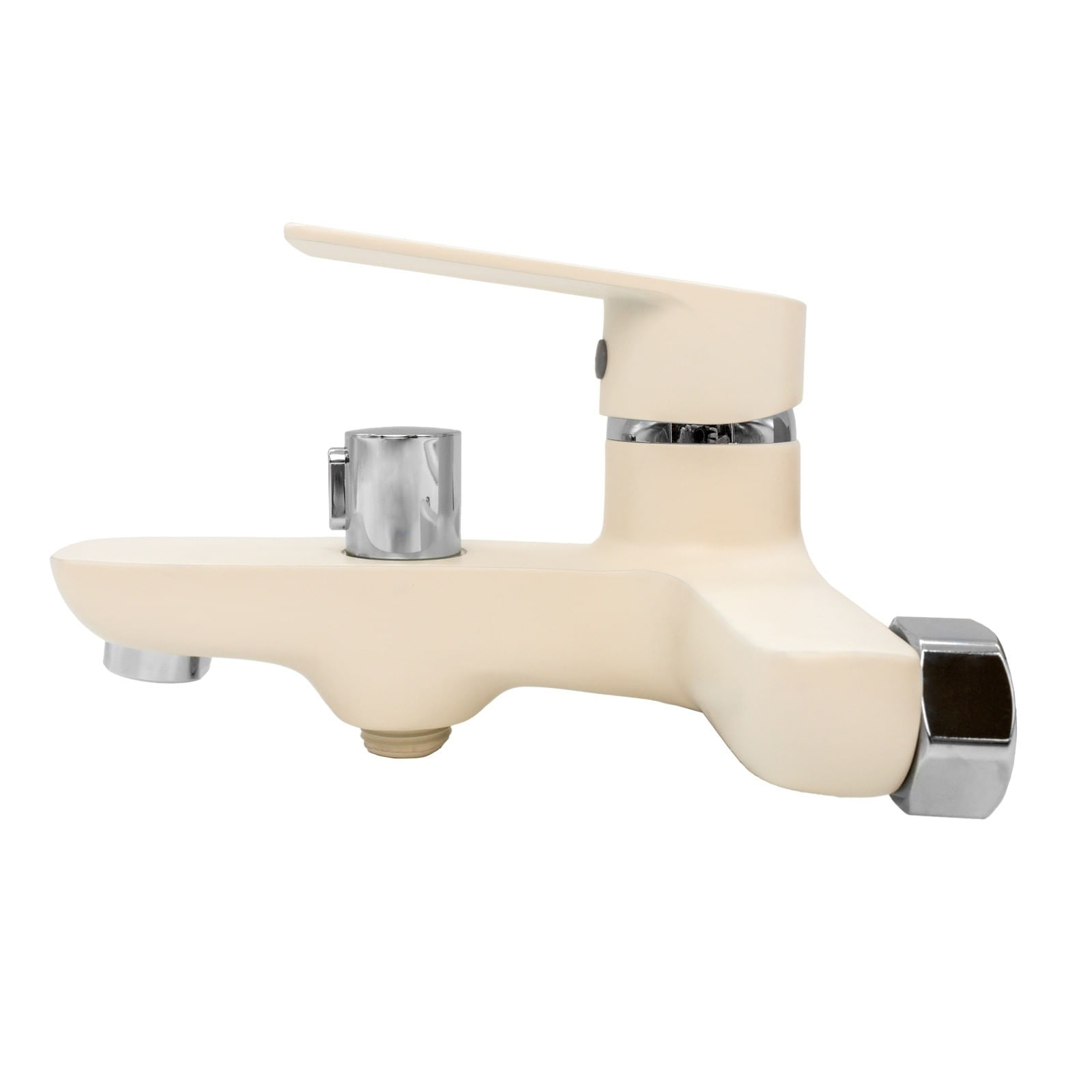 Baterie cada bej cu para de dus alba, zinc FLOW FL 183-FW439ZW — imaginea 4