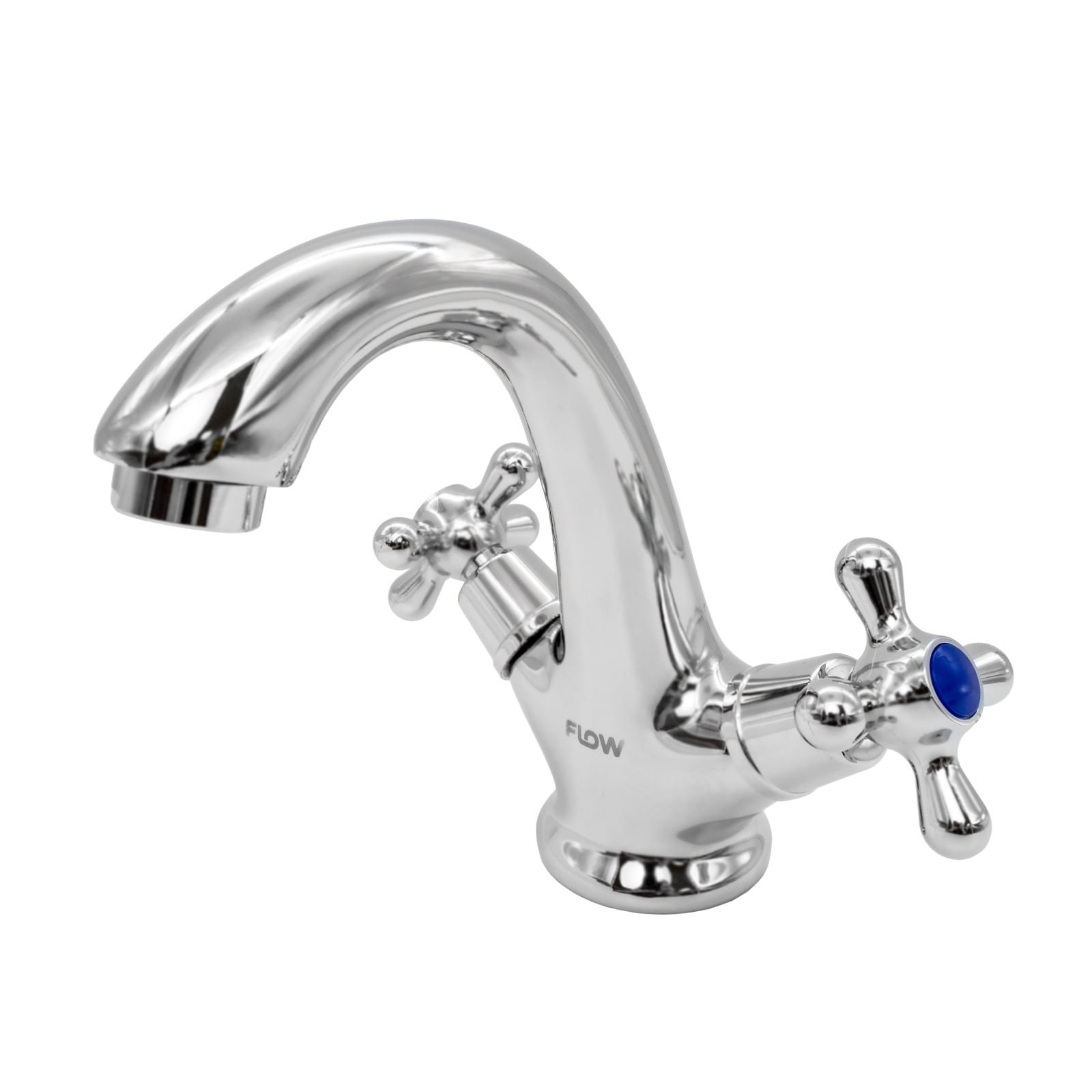 Baterie lavoar, zinc, crom, FLOW FL BC535-401ZC — imaginea 2