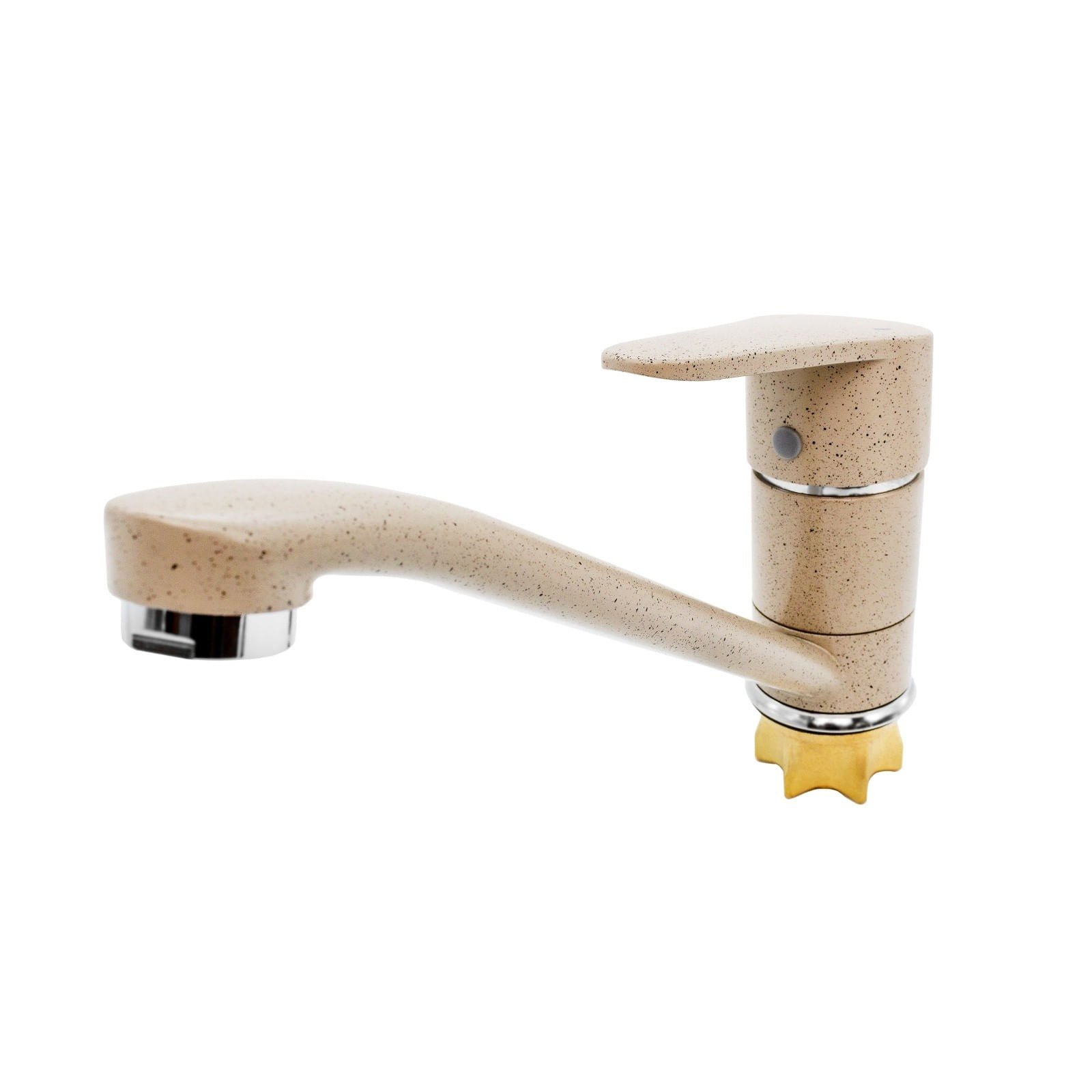 Baterie lavoar, zinc, bej, FLOW FL LF(B)-MB203ZBG — imaginea 3
